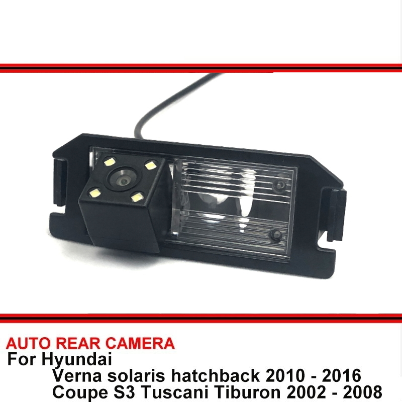 Trail Camera Infrared - 現代クーペS3 tuscaniでティブロンヴァーナsolarisのハッチバックナイトビジョンカーリバーバックアップリアビューカメラhd防水