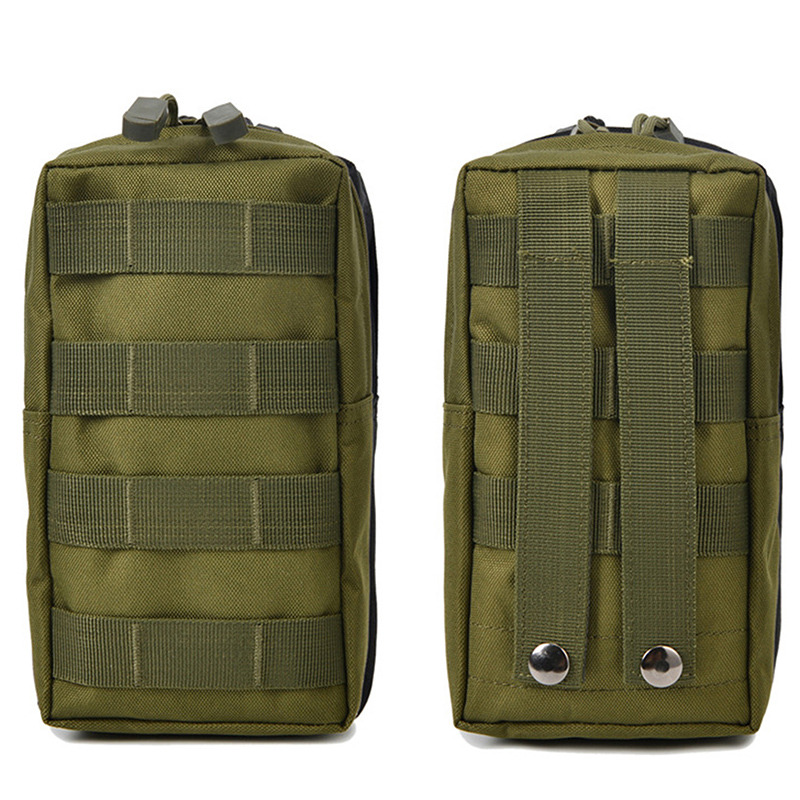 Outdoor Hunting Gear Storage - アウトドアタクティカルモールポーチ 防水ナイロン 多目的小型ユニバーサルパック ハンティング・キャンプギア収納バッグ