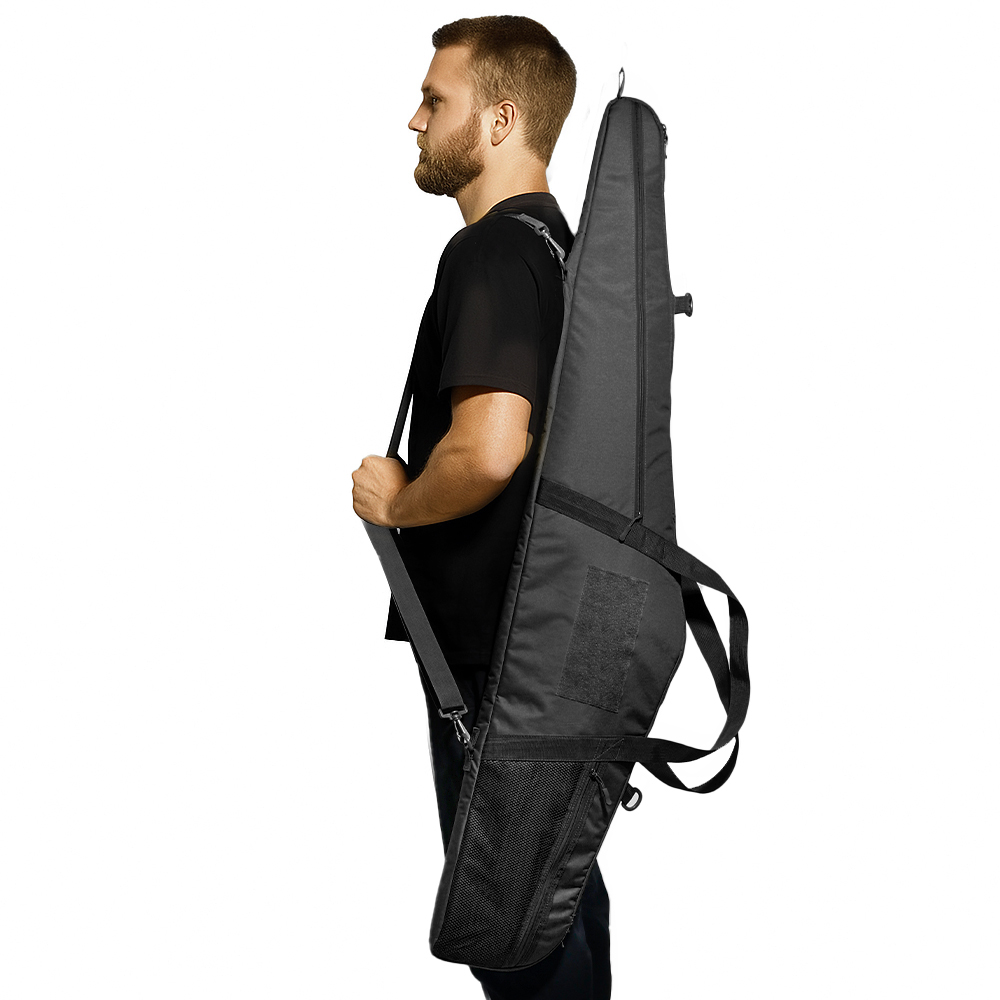 Outdoor Hunting Gear Storage - 51インチ ソフト厚手パッド入りハンティング収納バッグ - 持ち運び可能なハンドル付き屋外保護ギア