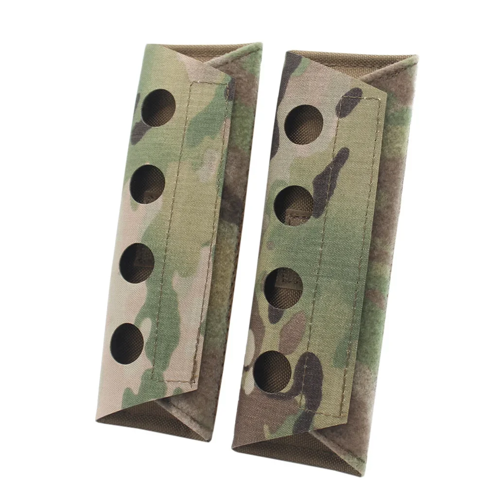 1 ペアレーザー切断タクティカルベスト複合ショルダーパッドエ - Camo Face Paint のレビューと価格