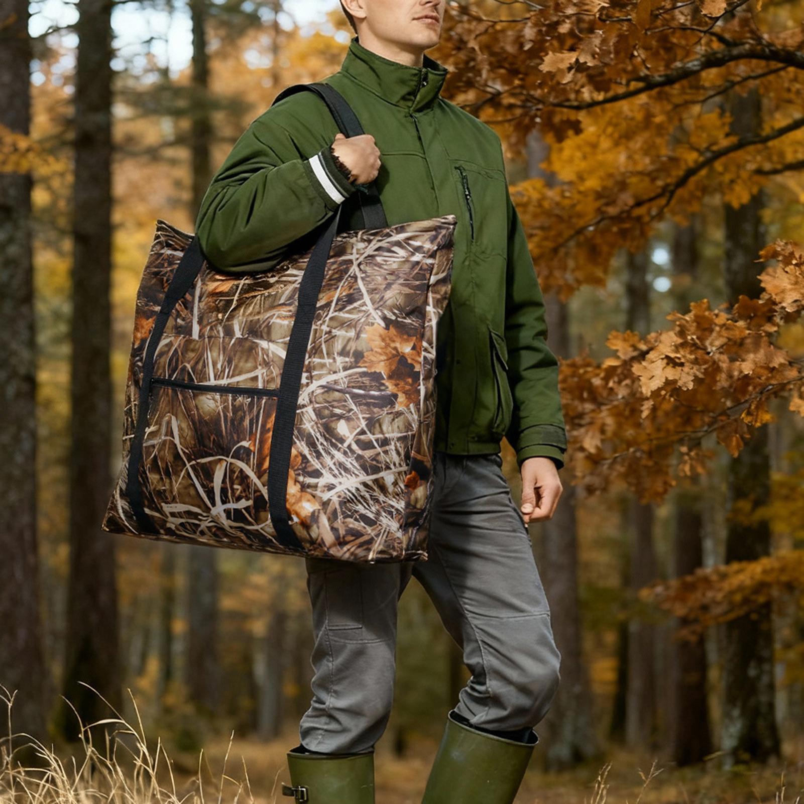 ハンティング用トートバッグ。防水・防臭機能付き。600Dオッ - Outdoor Hunting Gear Storage のレビューと価格