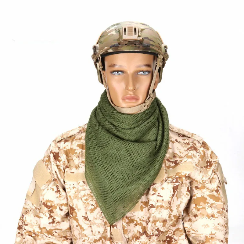タクティカルメッシュスカーフ,通気性スナイパーフェイススカー - Camo Face Paint のレビューと価格