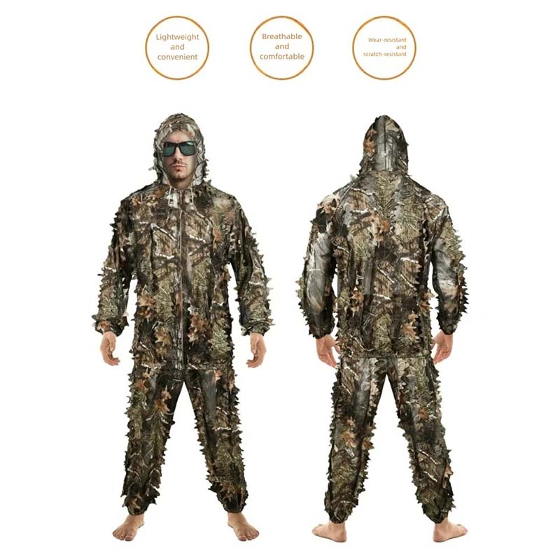 夏用バイオニック迷彩ハンティングスーツ速乾性通気性アウトドア - Outdoor Hunting Prints のレビューと価格