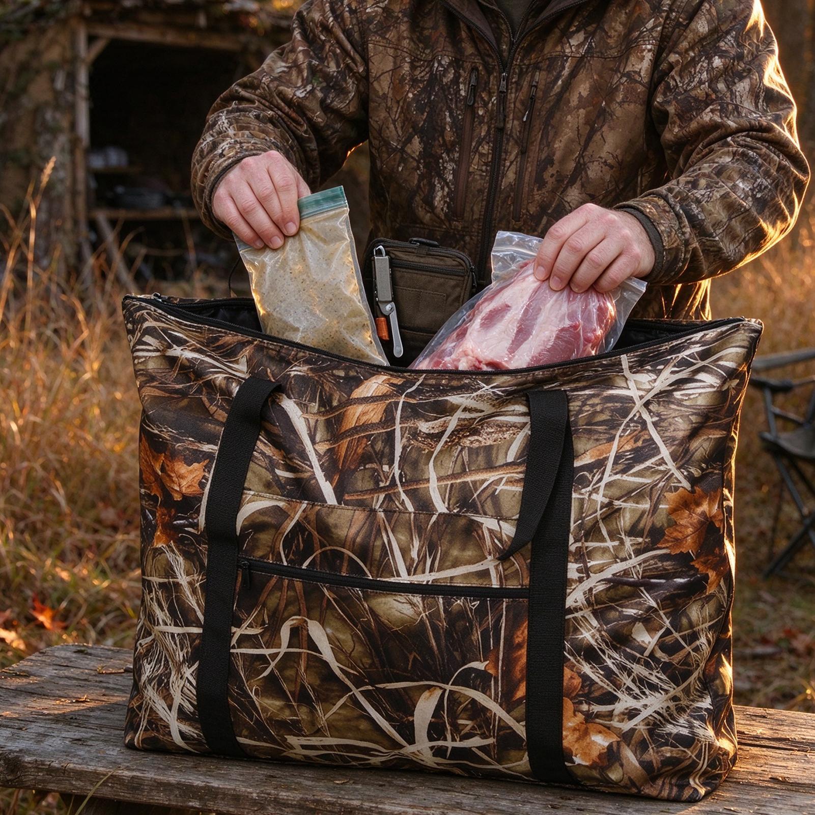 ハンティングバッグ、防水・防臭仕様、ロック付き、肉の保管用ト - Hunting Outdoor Game のレビューと価格